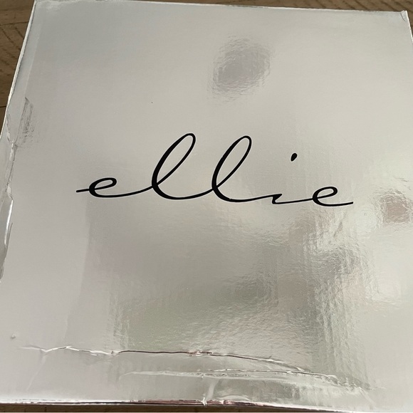 ELLIE Gogo Tall Black Leather Boots Women 9 3 Inch Heel Side Zipper Costume NIB - Picture 5 of 10